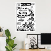 1925年の十戒ヴィンテージ広告ポスター ポスター (ホームオフィス)