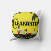1925年のClearwaterフロリダ クッション (裏面)