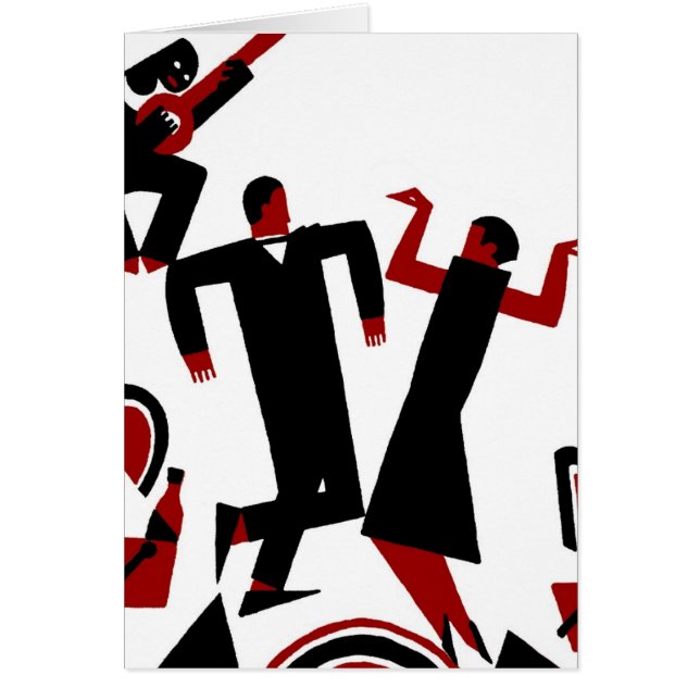 1925年のDecoの踊りのカップル (正面)