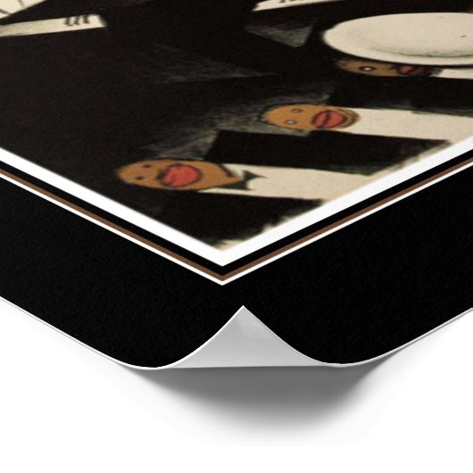 1925年アールデコ ポスター (角)