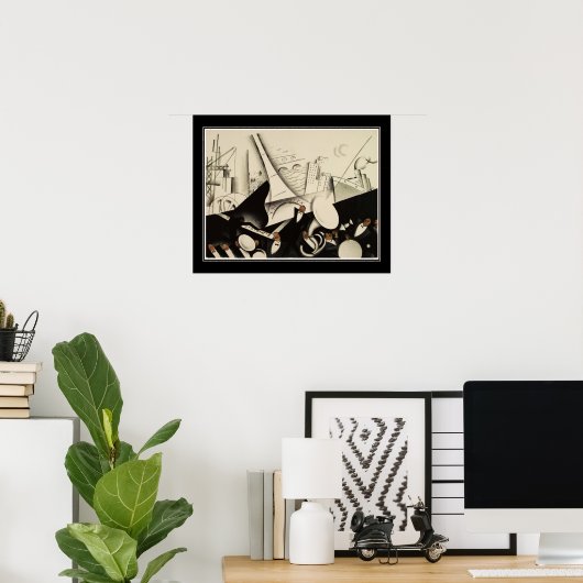 1925年アールデコ ポスター (ホームオフィス)