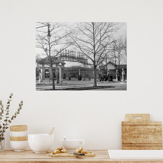 1925年ガス基地 ポスター (キッチン)