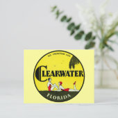 1925年クリアウォーター フロリダ ポストカード (スタンド正面)