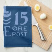 1925年ノルウェー極熊 キッチンタオル (四つ折り)