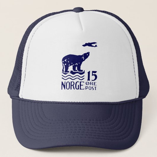 1925年ノルウェー極熊 キャップ (正面)