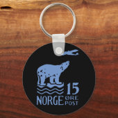 1925年ノルウェー極熊 キーホルダー (正面)