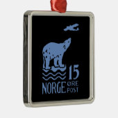 1925年ノルウェー極熊 メタルオーナメント (右)