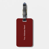 1925年ノルウェー極熊 ラゲッジタグ (裏面縦)