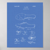 1925年ランニング特許アート青写真1925 ポスター (正面)