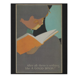 1925年児童書週間ポスター フェイクキャンバスプリント