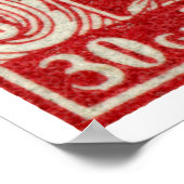 1925 30grポーランドエアメールスタンプ ポスター (角)