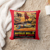 1925 Buffalo Bill, Jr. - Desert Demon movie poster クッション (ブランケット)