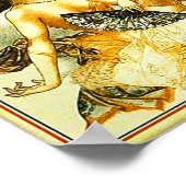 1925 La Vie Parisienneマガジンカフランスのバー ポスター (角)