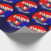 1925 Parisラゲージラベル ラッピングペーパー (角)