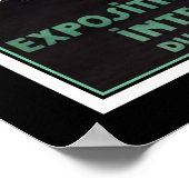 1925 Paris Exposition ポスター (角)