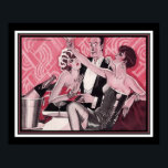 1926アールデコ ポスター<br><div class="desc">1926カラフル,  Jacke Declerc ca 1926 "The Grand Palace at Montmarte." 16x20が示したアールデコプリント。他のサイズで利用可能。</div>