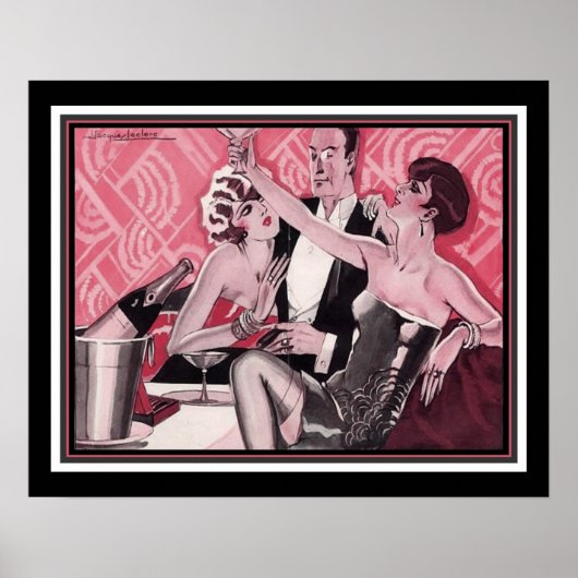 1926アールデコ ポスター (正面)