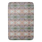 1926ヴィンテージピンクスイートピーズジョージアオキーフェ バスマット (正面縦)