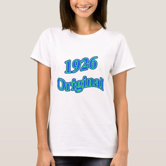 1926元の青緑 Tシャツ (正面)