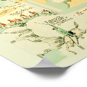 1926年からのコネチカットの地図 ポスター (角)