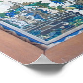 1926年の世界新地図ポスター ポスター (角)