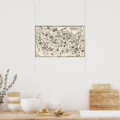 1926年の海賊版禁止マップ ポスター (キッチン)