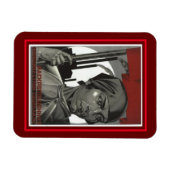 1926年クラシック旧ソ連のポスター女性 マグネット (横)