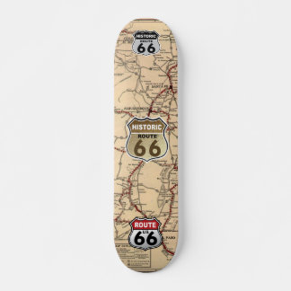 1926年ニューメキシコ歴史経路地図66 スケートボード