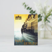 1926年ベルリンに行くドイツ旅行ポスターはがき ポストカード (スタンド正面)