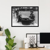 1926年ワシントン州ダックスの魚釣り ポスター (ホームオフィス)