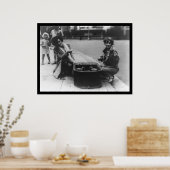 1926年ワシントン州ダックスの魚釣り ポスター (キッチン)