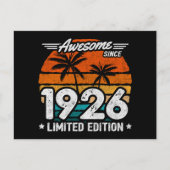 1926年限定復刻デザイン かっこいい1926年からずっと ポストカード (正面)