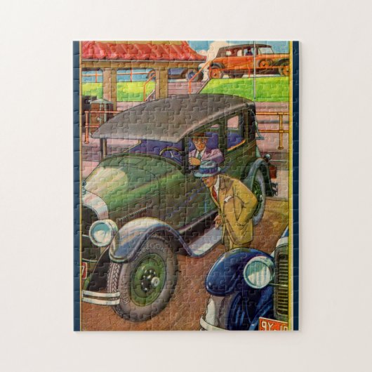 1927ケリー – スプリングフィールドのタイヤ広告 ジグソーパズル (縦)