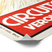 1927サーキットデルポッツォヴェローナ自動レースポスター ポスター (角)