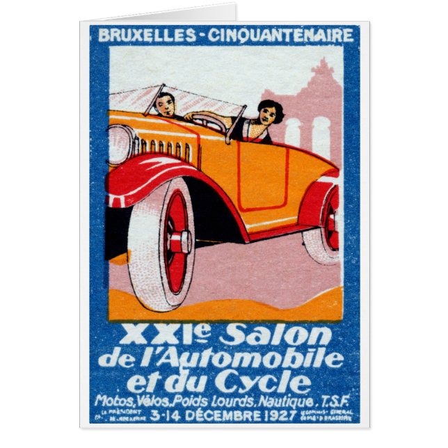 1927ブリュッセル博車の覧会 (正面)