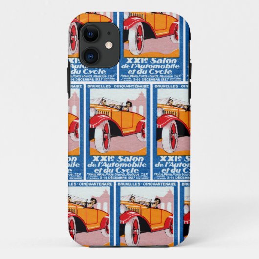 1927ブリュッセル博車の覧会 Case-Mate iPhoneケース (裏面)