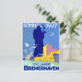 1927ブレーメルヘブンドイツ ポストカード (スタンド正面)