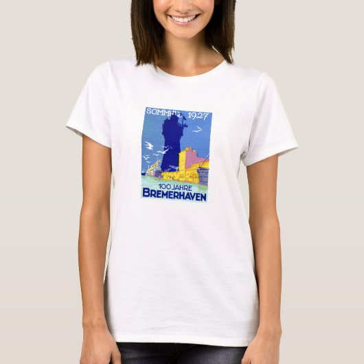 1927ブレーメルヘブンドイツ Tシャツ (正面)