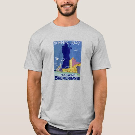 1927ブレーメルヘブンドイツ Tシャツ (正面)
