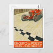 1927ベローナグランプリヴィンテージレース ポストカード (正面/裏面)