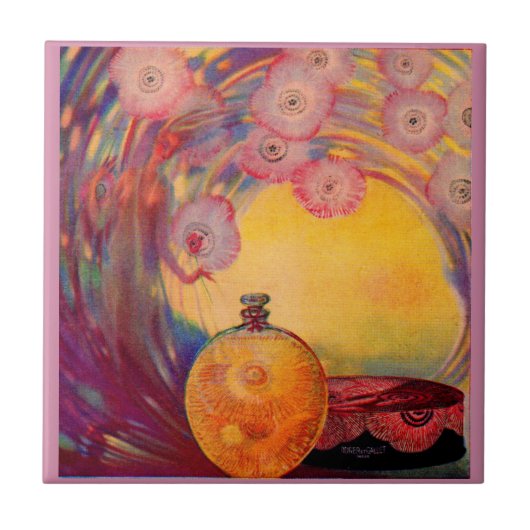 1927ロジャー&ガレットの香水広告 タイル (正面)