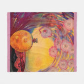 1927ロジャー&ガレット香料広告 フリースブランケット (正面(横))