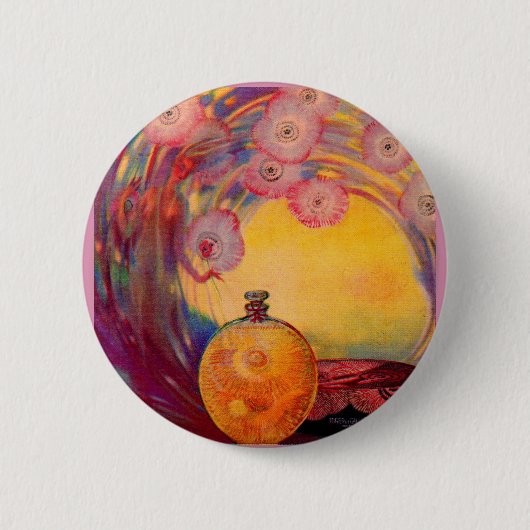 1927ロジャー&ガレット香料広告 缶バッジ (正面)