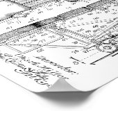 1927ヴィンテージカイロプラクティック表特許芸術プリント ポスター (角)