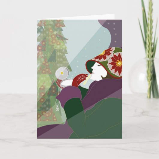 1927年のクリスマスの星 シーズンカード (正面)