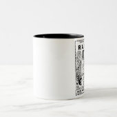 1927年のBremer Tullyの無線の広告のマグ ツートーンマグカップ (中央)
