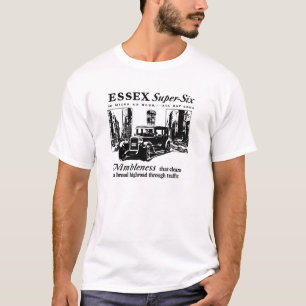 1927年のEssexの極度6の自動車広告のワイシャツ Tシャツ