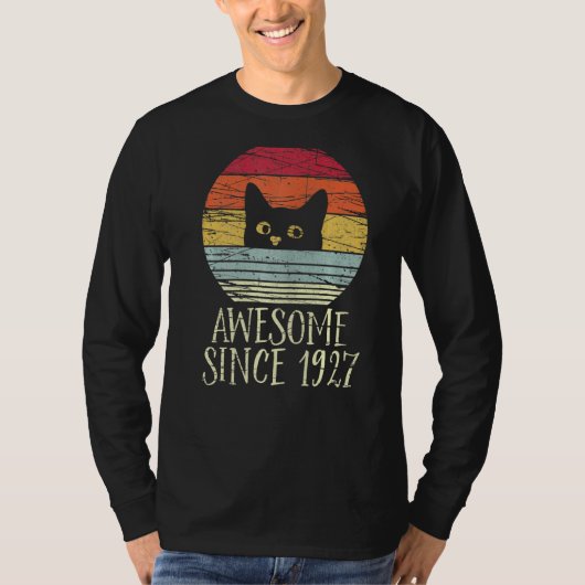1927年素晴らし95歳から95誕生日 Tシャツ (正面)