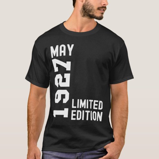 1927年5月ハッピーバースデーパーティー Tシャツ (正面)