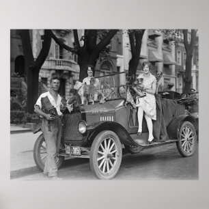 1927年、旅行写真家 ポスター